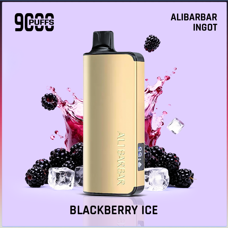 Alibarbar Ingot Blackberry Ice 9000 Puffs