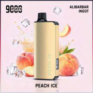 Alibarbar Ingot Peach Ice 9000 Puffs