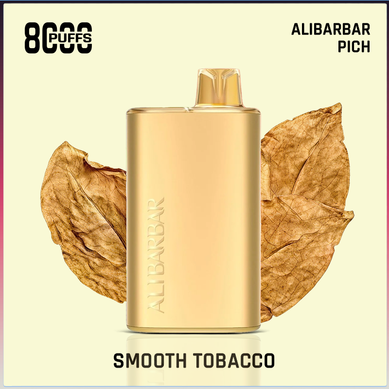 Alibarbar Rich Smooth Tobacco 8000 Puffs