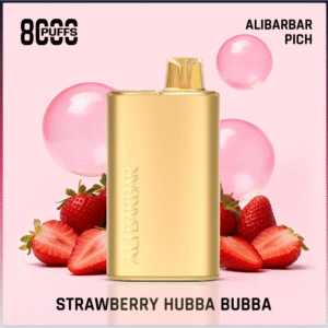 Alibarbar Rich Strawberry Hubba Bubba 8000 Puffs